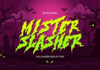 Mister Slasher Font - Featured Image