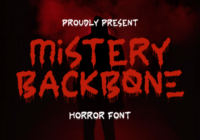 Mistery Backbone Font - Featured Image
