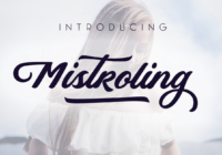 Mistroling Font - Featured Image