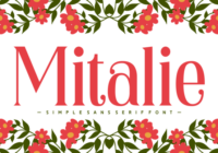 Mitalie Font - Featured Image