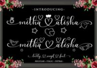 Mitha Alisha Font - Featured Image