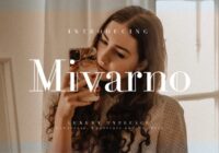 Mivarno Font - Featured Image