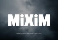 Mixim Font - Featured Image