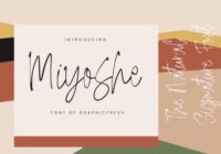 Miyoshe Font - Featured Image