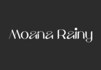 Moana Rainy Font - Featured Image