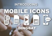 Mobile Icons Font - Featured Image