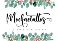 Mochaciattos Font - Featured Image