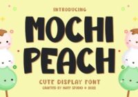 Mochi Peach Font - Featured Image
