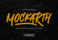 Mockarth Font - Featured Image