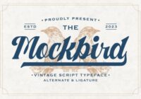 Mockbird Font - Featured Image