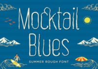Mocktail Blues Font - Featured Image