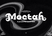 Moctah Font - Featured Image