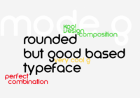 ModeG Font - Featured Image
