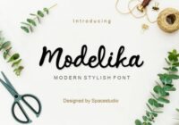 Modelika Font - Featured Image
