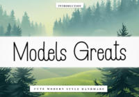 Models Greats Font - Featured Image