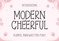 Modern Cheerful Font - Featured Image