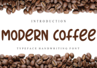 Modern Coffee Font - Featured Image