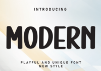 Modern Font - Featured Image