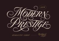 Modern Prestige Font - Featured Image