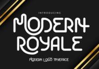Modern Royale Font - Featured Image
