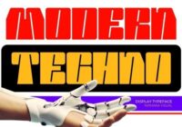 Modern Techno Font - Featured Image