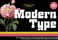 Modern Type Font - Featured Image