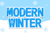 Modern Winter Font - Featured Image