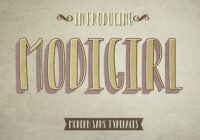 Modigirl Font - Featured Image