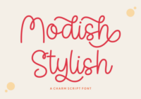 Modish Stylish Font - Featured Image