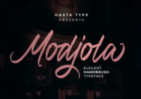 Modjola Font - Featured Image