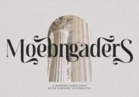 Moebngaders Font - Featured Image