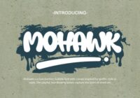 Mohawk Font - Featured Image