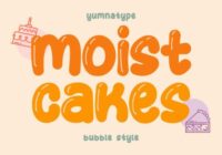 Moist Cakes Font - Featured Image