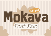 Mokava Font - Featured Image