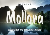 Mollora Font - Featured Image