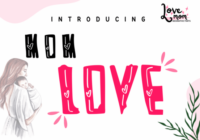 Mom Love Font - Featured Image