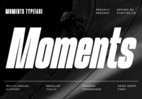Moments Font - Featured Image