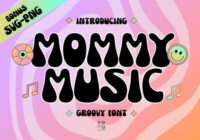 Mommy Music Font - Featured Image