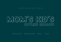Moms Kids Font - Featured Image