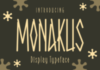 Monakus Font - Featured Image