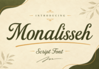 Monalisseh Font - Featured Image