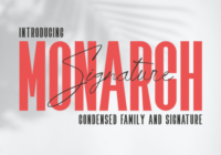 Monarch Signature Font - Featured Image