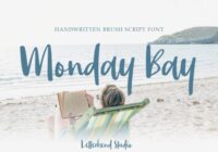 Monday Bay Font - Featured Image