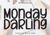 Monday Darling Font - Featured Image