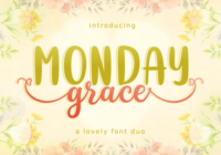 Monday Grace Font - Featured Image