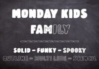 Monday Kids Family Font - Featured Image