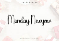 Monday Newyear Font - Featured Image