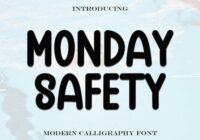 Monday Safety Font - Featured Image