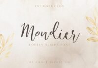 Mondier Font - Featured Image