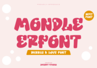 Mondle Erfont Font - Featured Image